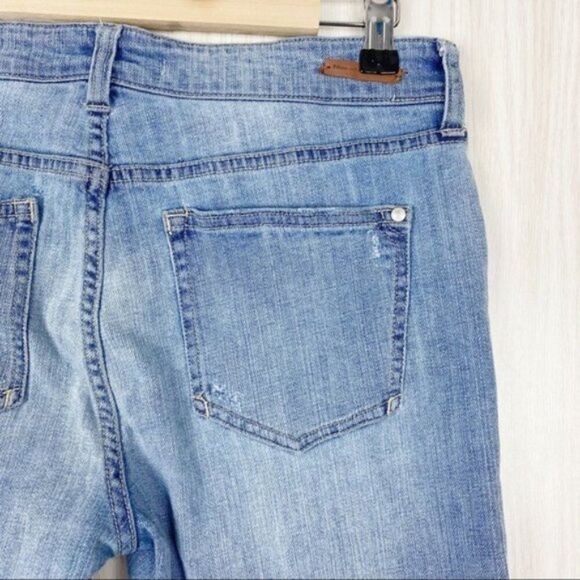 Anthropologie | Pilcro & The Letterpress |  Distressed Raw Hem Em Style Jeans - Picture 3 of 7